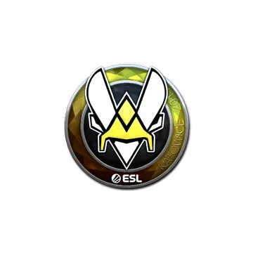 Наклейка | Vitality (металлическая) | Катовице-2019