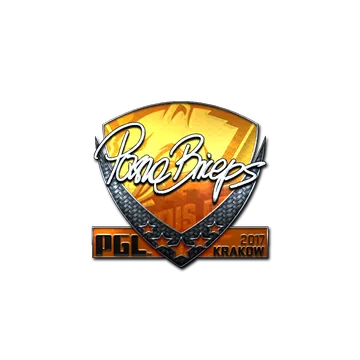 Sticker | pashaBiceps (Foil) | Krakow 2017
