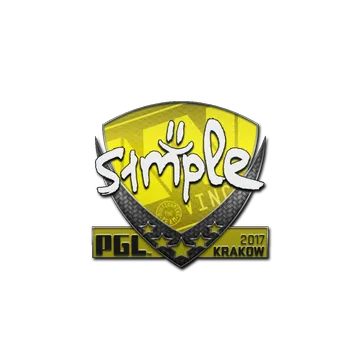 Sticker | s1mple | Krakow 2017