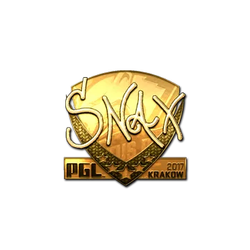 Sticker | Snax (Gold) | Krakow 2017