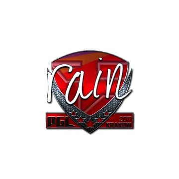 Sticker | rain (Foil) | Krakow 2017