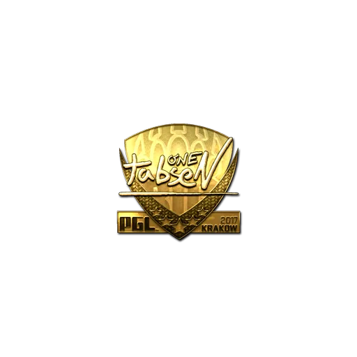 Sticker | tabseN (Gold) | Krakow 2017