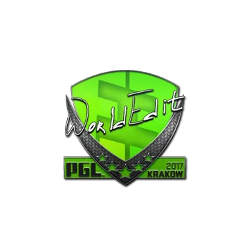 Sticker | WorldEdit | Krakow 2017