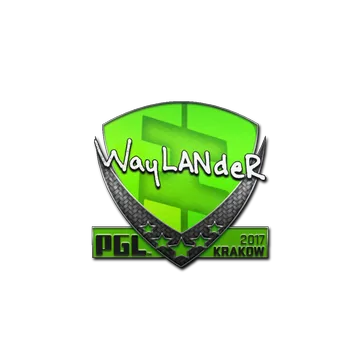 Sticker | wayLander | Krakow 2017