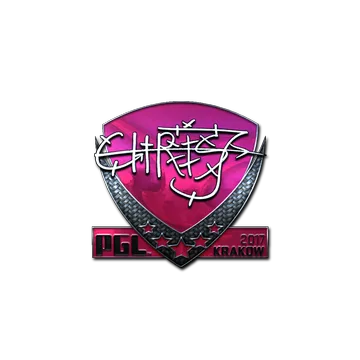 Sticker | chrisJ (Foil) | Krakow 2017