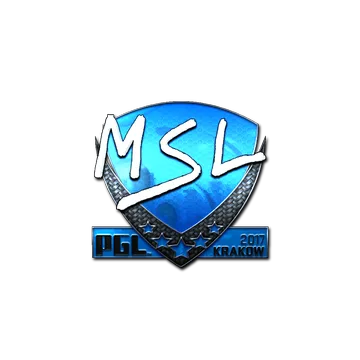 Sticker | MSL (Foil) | Krakow 2017