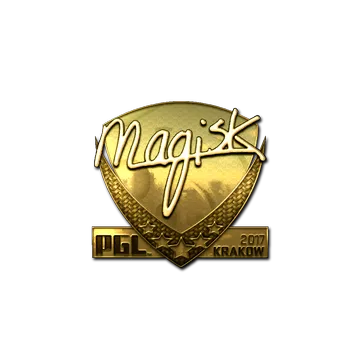 Sticker | Magisk (Gold) | Krakow 2017