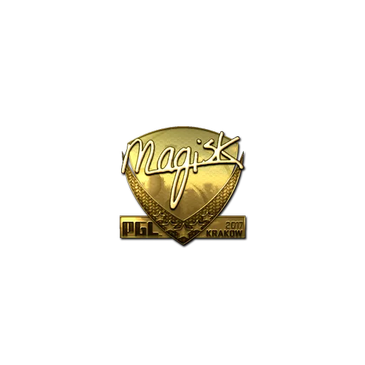 Sticker | Magisk (Gold) | Krakow 2017