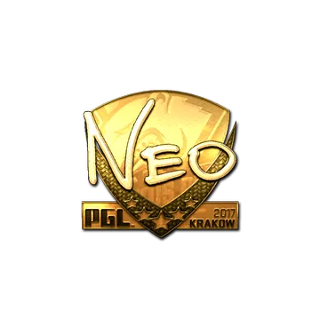 Sticker | NEO (Gold) | Krakow 2017