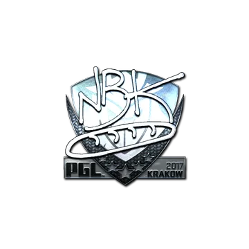 Sticker | NBK- (Foil) | Krakow 2017