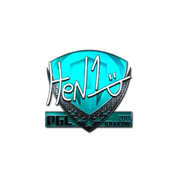 Sticker | HEN1 (Foil) | Krakow 2017