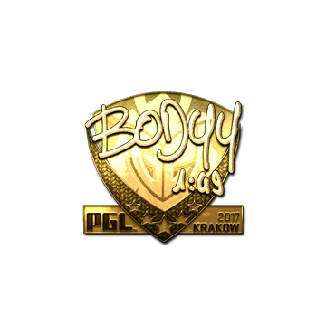 Sticker | bodyy (Gold) | Krakow 2017