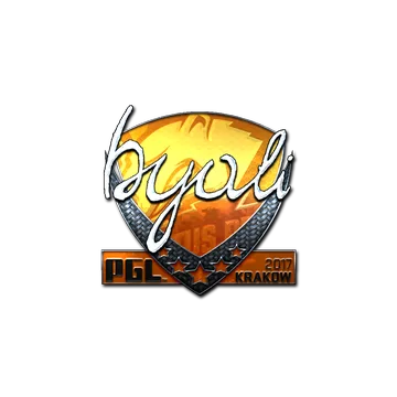 Sticker | byali (Foil) | Krakow 2017