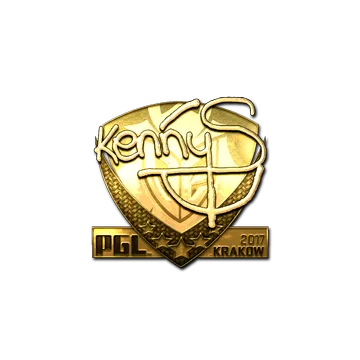 Sticker | kennyS (Gold) | Krakow 2017