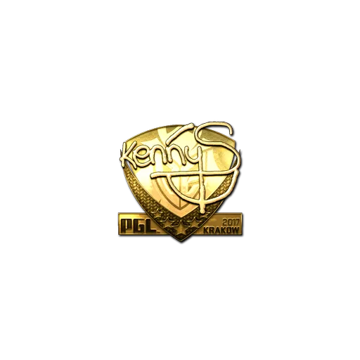 Sticker | kennyS (Gold) | Krakow 2017