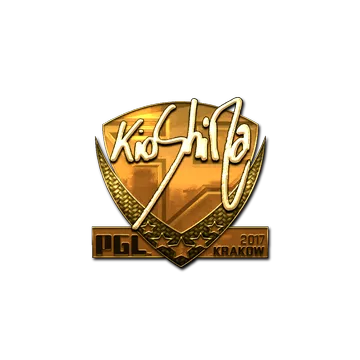 Sticker | kioShiMa (Gold) | Krakow 2017