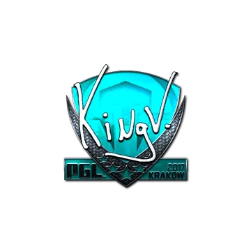 Sticker | kNgV- (Foil) | Krakow 2017