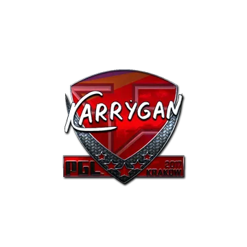 Sticker | karrigan (Foil) | Krakow 2017