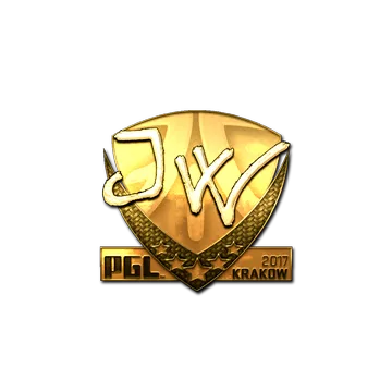 Sticker | JW (Gold) | Krakow 2017