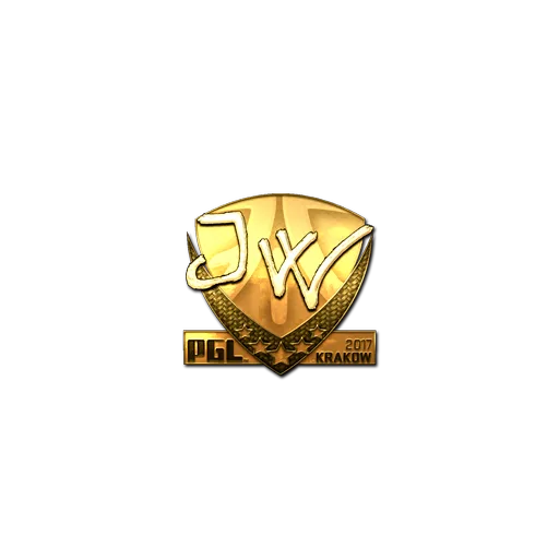 Sticker | JW (Gold) | Krakow 2017