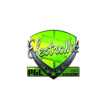 Sticker | electronic (Foil) | Krakow 2017