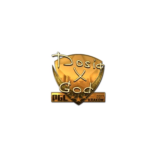Sticker | Dosia (Gold) | Krakow 2017