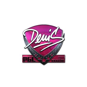 Sticker | denis (Foil) | Krakow 2017