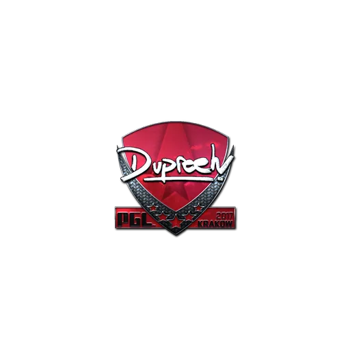 Sticker | dupreeh (Foil) | Krakow 2017