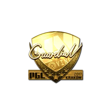 Sticker | GuardiaN (Gold) | Krakow 2017
