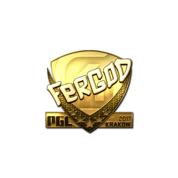 Sticker | fer (Gold) | Krakow 2017
