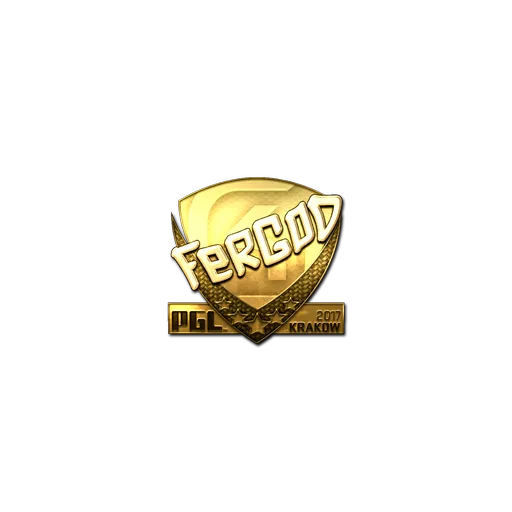 Sticker | fer (Gold) | Krakow 2017