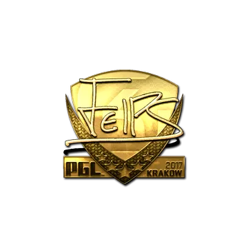Sticker | felps (Gold) | Krakow 2017