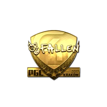 Sticker | FalleN (Gold) | Krakow 2017