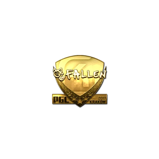 Sticker | FalleN (Gold) | Krakow 2017