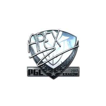 Sticker | apEX (Foil) | Krakow 2017