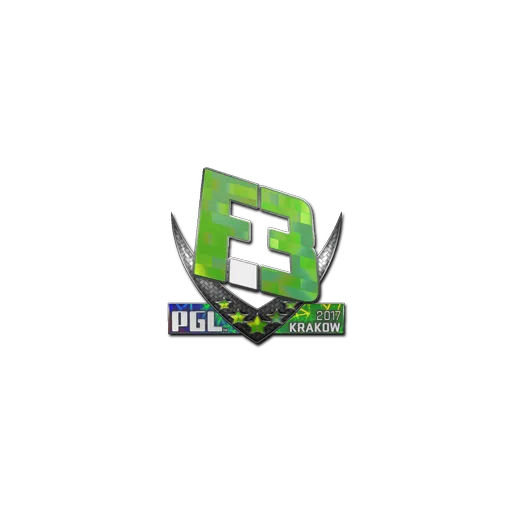 Наклейка | Flipsid3 Tactics (голографическая) | Краков-2017