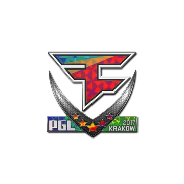 Sticker | FaZe Clan (Holo) | Krakow 2017