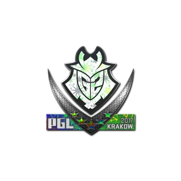Sticker | G2 Esports (Holo) | Krakow 2017
