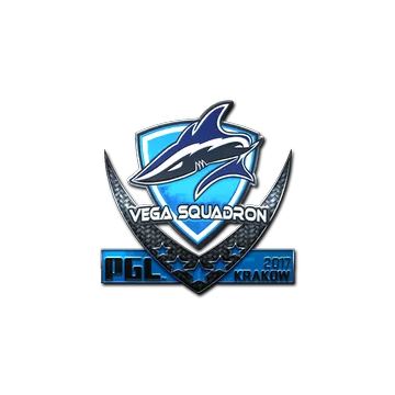 Sticker | Vega Squadron (Foil) | Krakow 2017