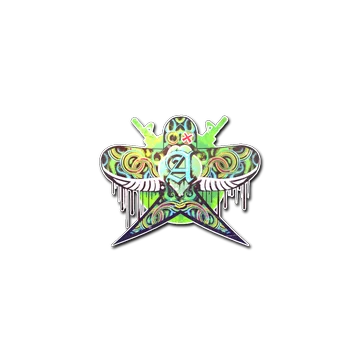 Sticker | Green Swallow