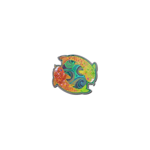 Sticker | Twin Koi (Holo)