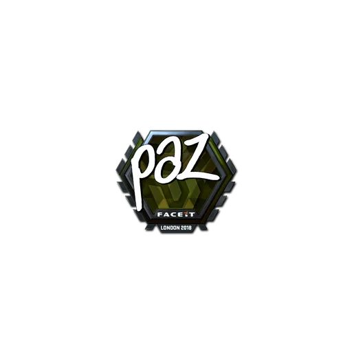 Sticker | paz (Foil) | London 2018