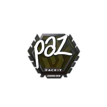 Sticker | paz | London 2018