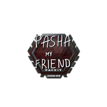 Sticker | pashaBiceps | London 2018