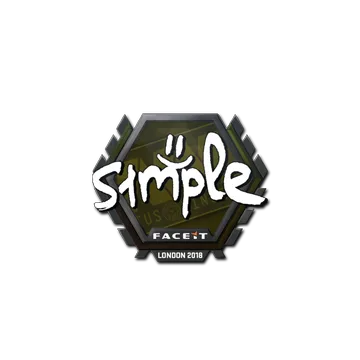 Sticker | s1mple | London 2018