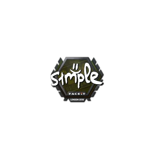 Sticker | s1mple | London 2018