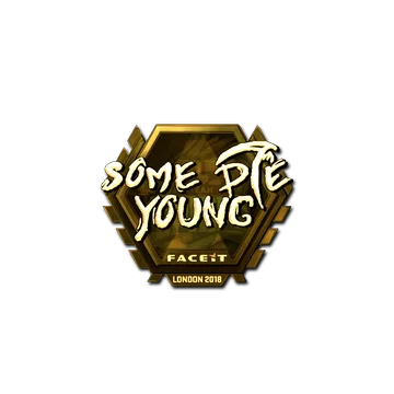 Sticker | sdy (Gold) | London 2018