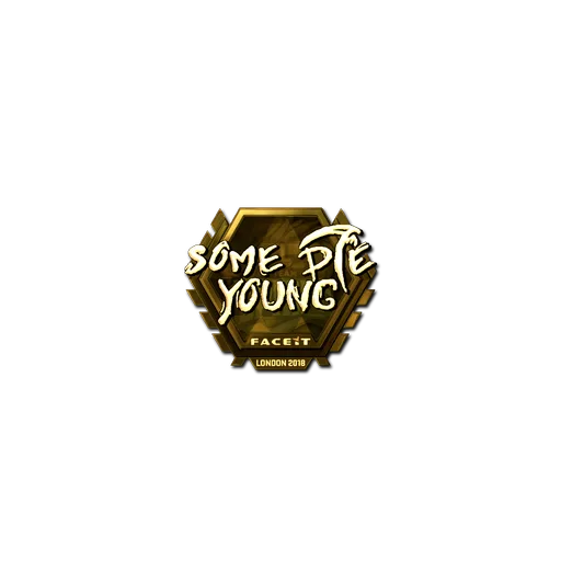 Sticker | sdy (Gold) | London 2018