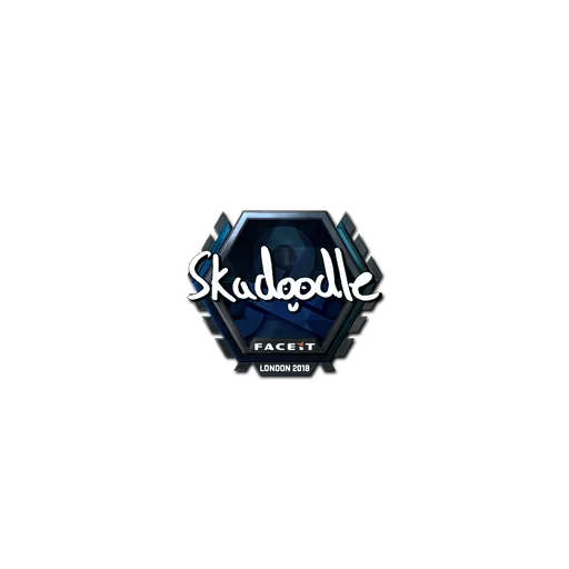 Наклейка | Skadoodle (металлическая) | Лондон-2018