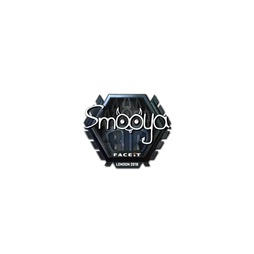 Sticker | smooya (Foil) | London 2018